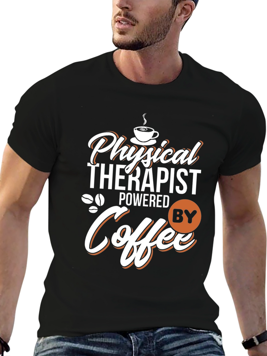 Physical Therapist Powered By Coffee T-Shirt