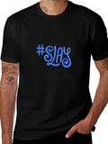 Slay Graphic Tee - Mens Black T-Shirt