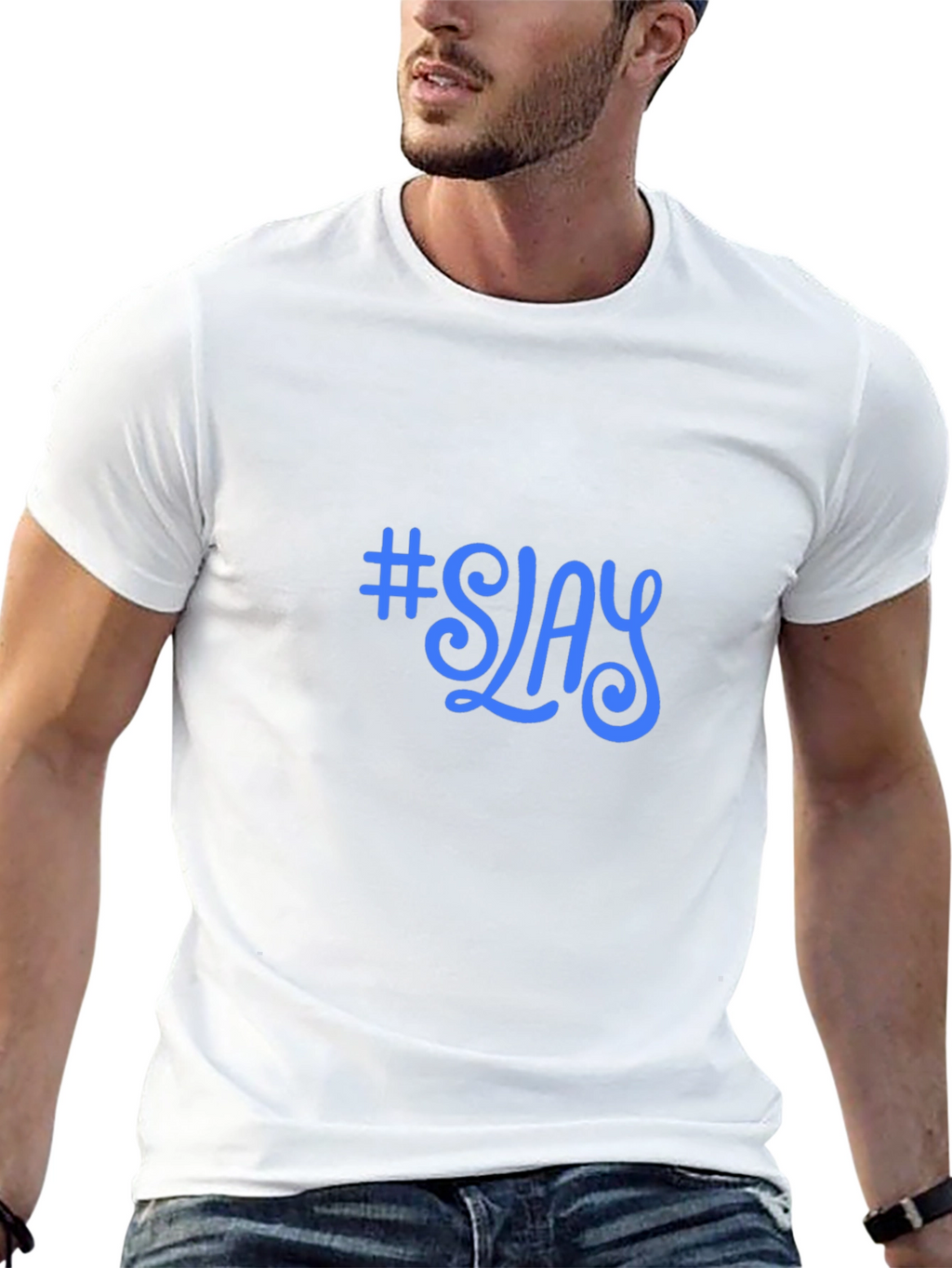 Slay Graphic Tee - Mens Black T-Shirt