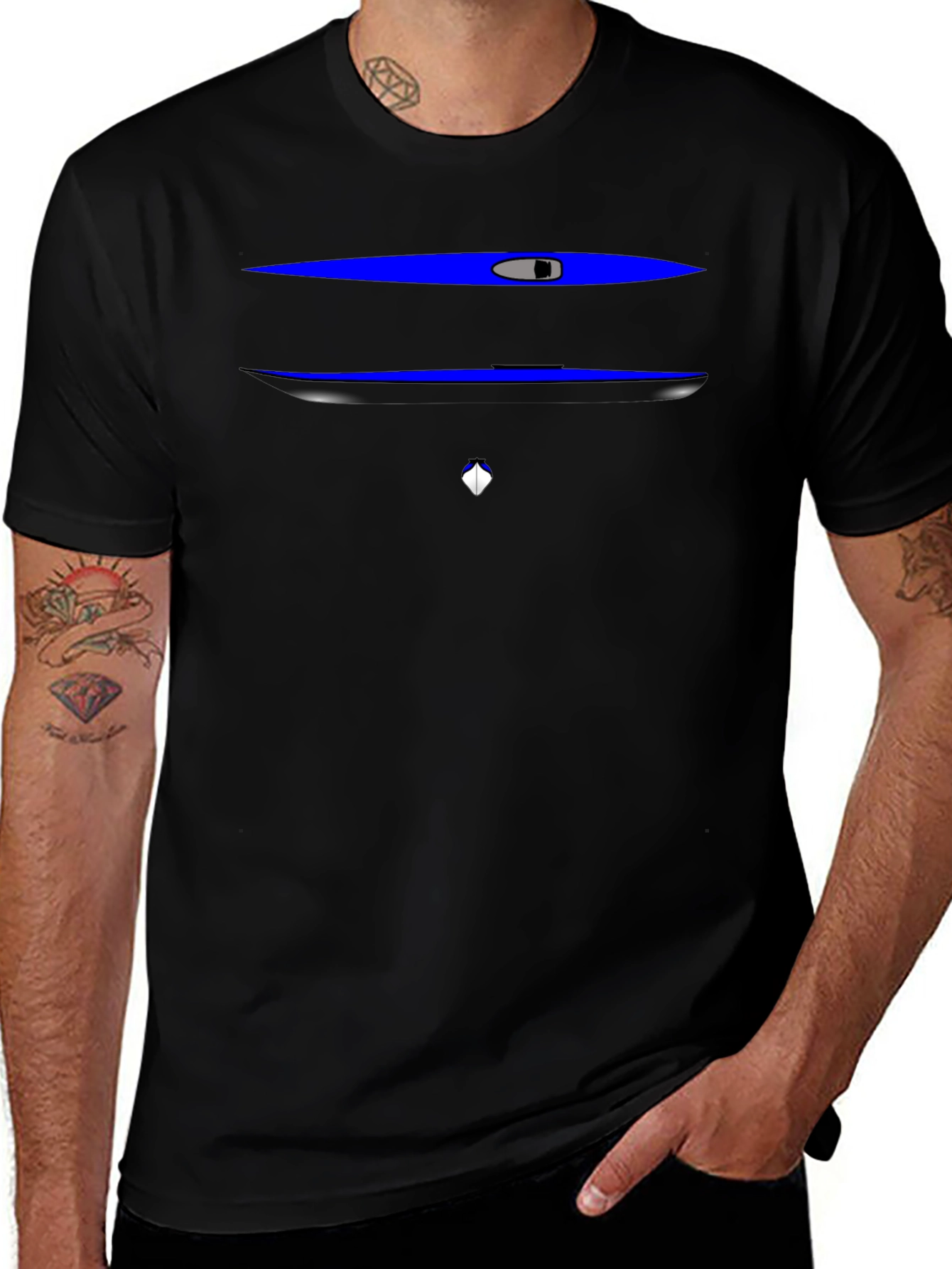 Kayak Graphic Tee - Paddling Adventure Shirt