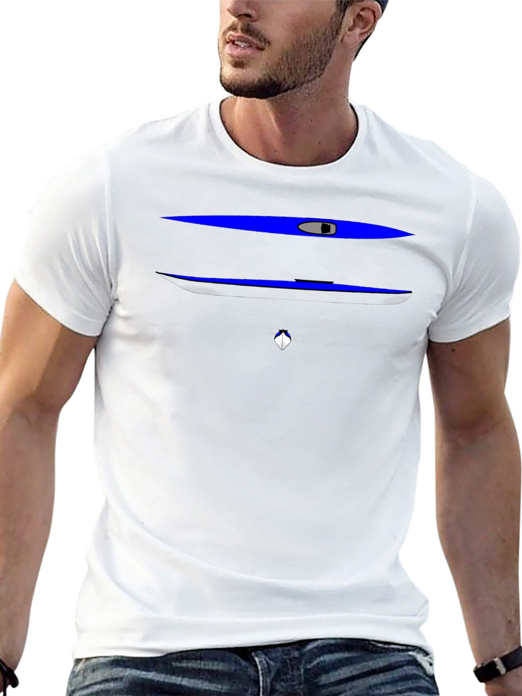 Kayak Graphic Tee - Paddling Adventure Shirt