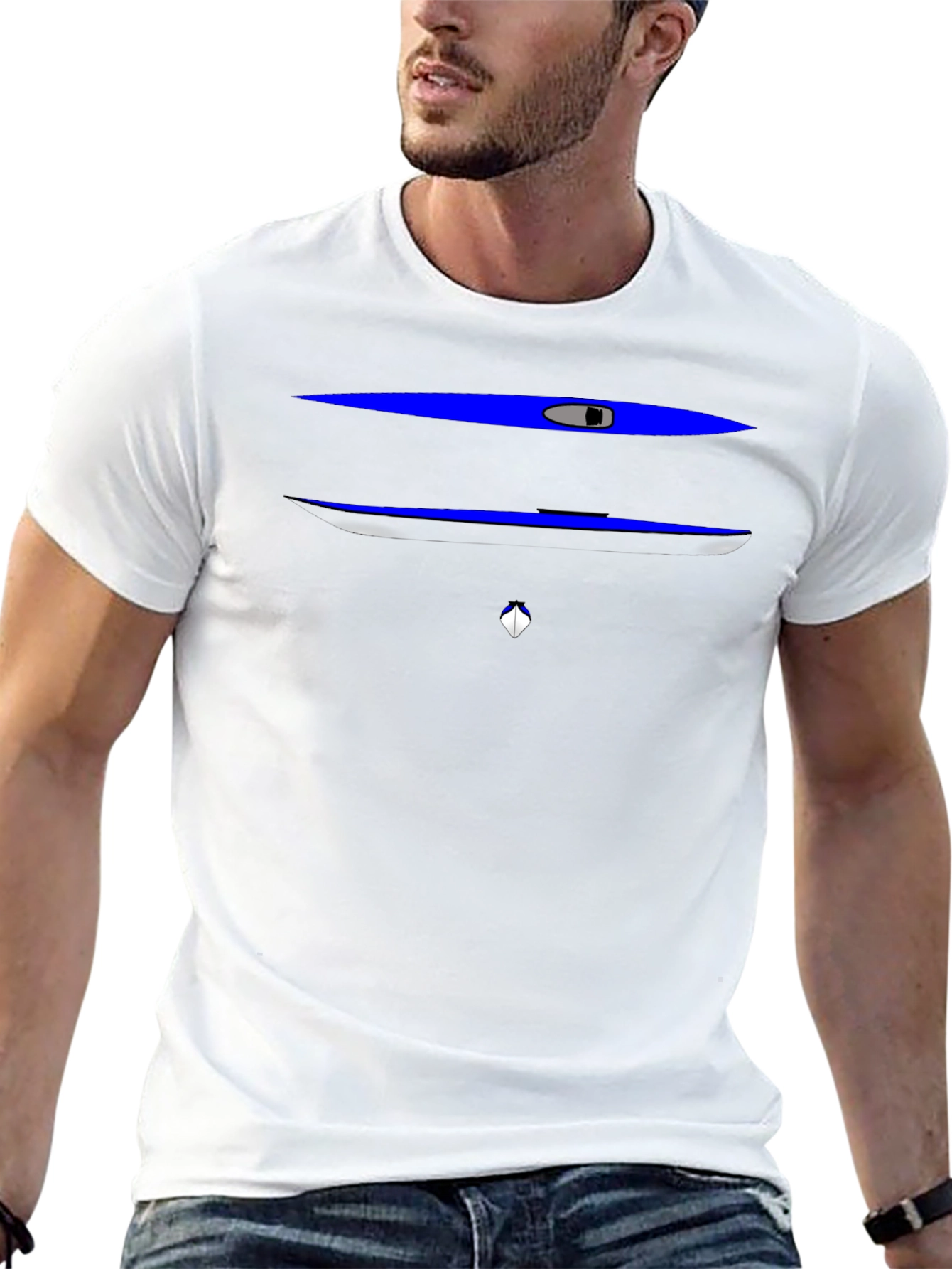 Kayak Graphic Tee - Paddling Adventure Shirt