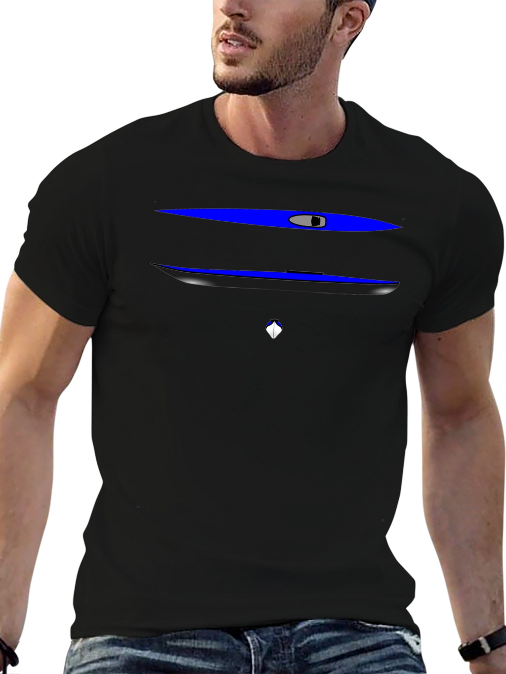 Kayak Graphic Tee - Paddling Adventure Shirt