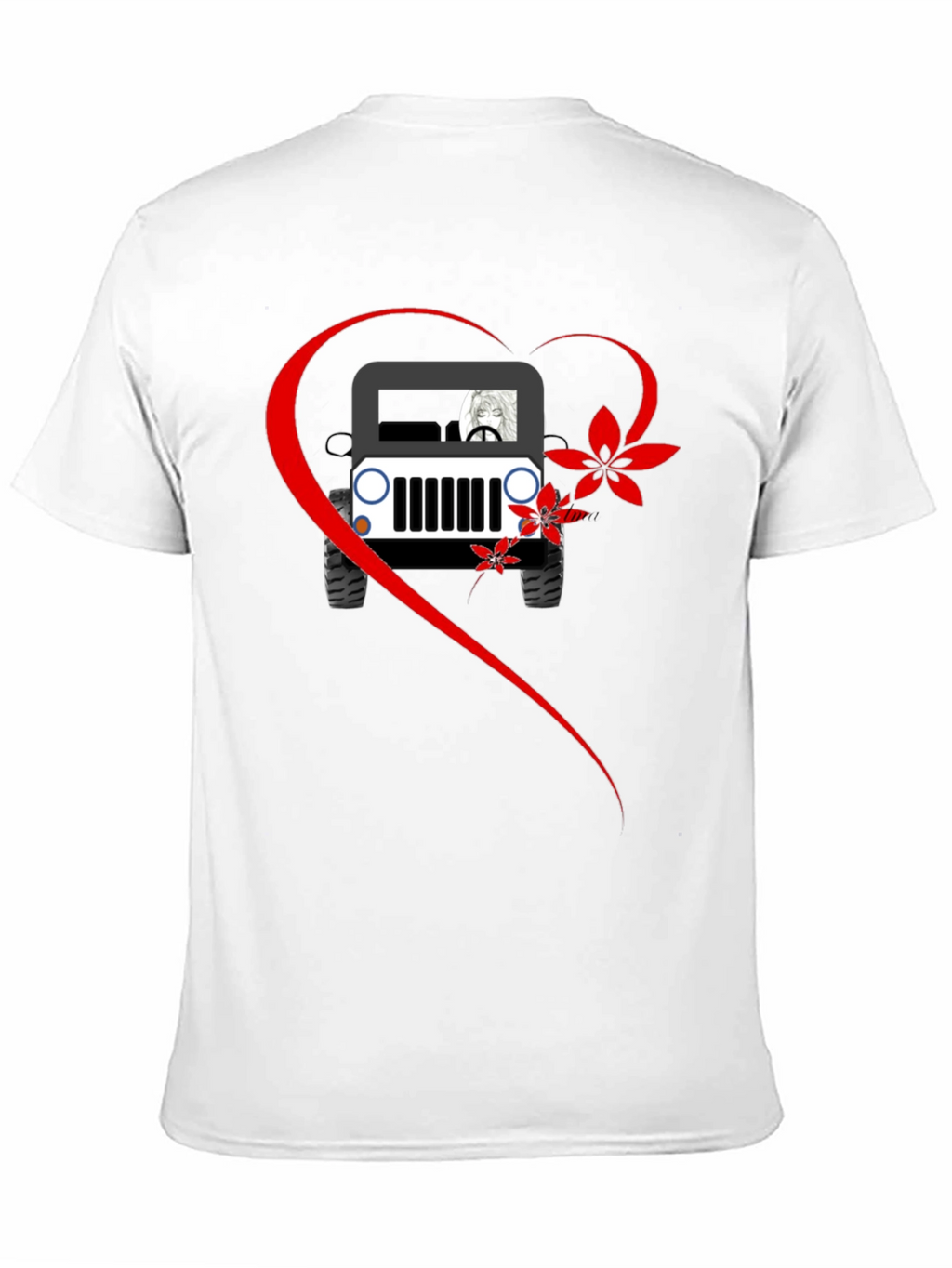 Jeep Lovers Graphic T-Shirt - Casual Black Tee