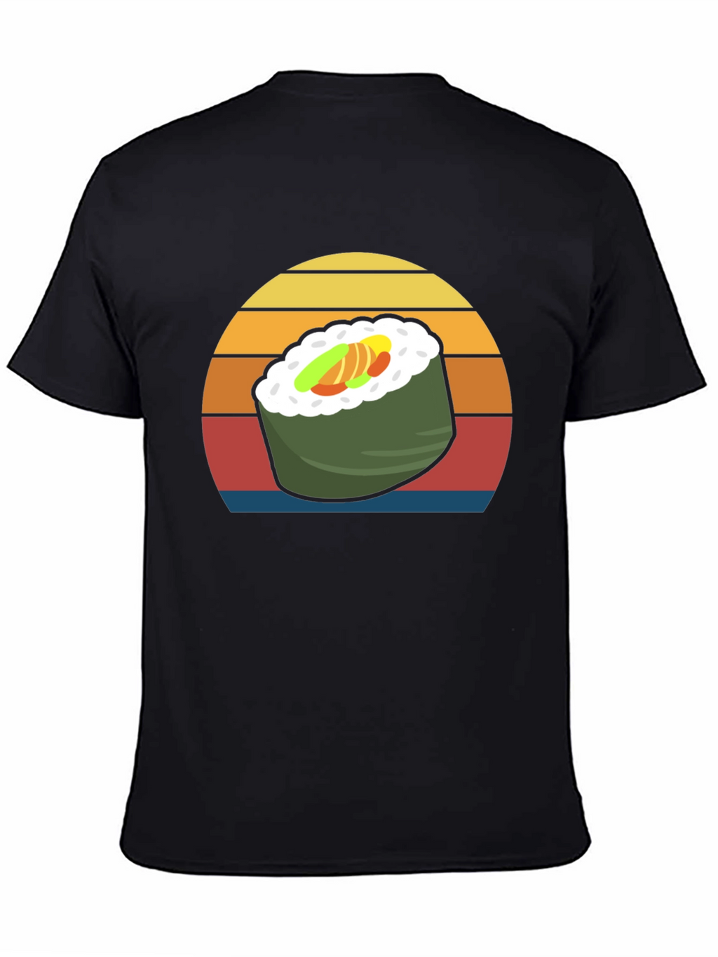 Sushi Roll Sunset Graphic Tee