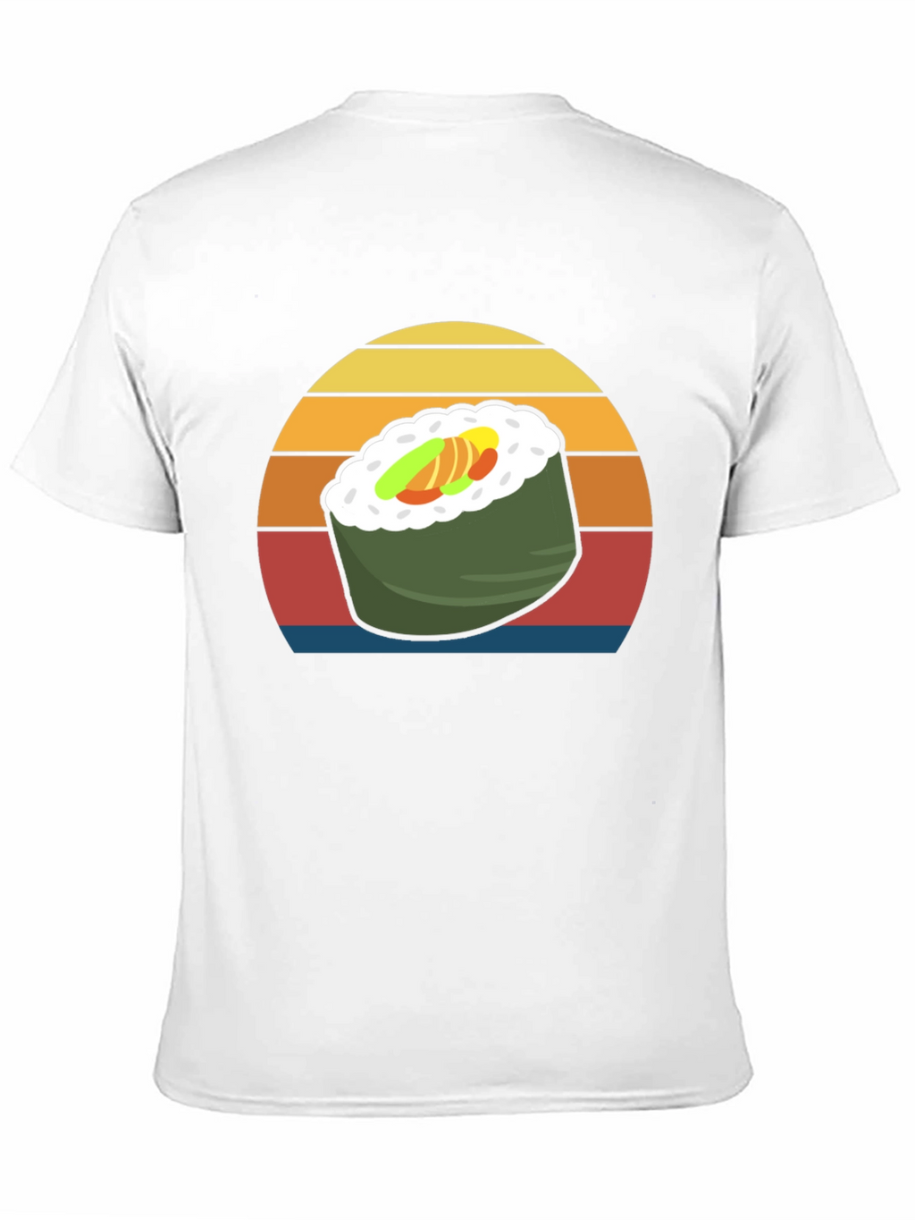 Sushi Roll Sunset Graphic Tee