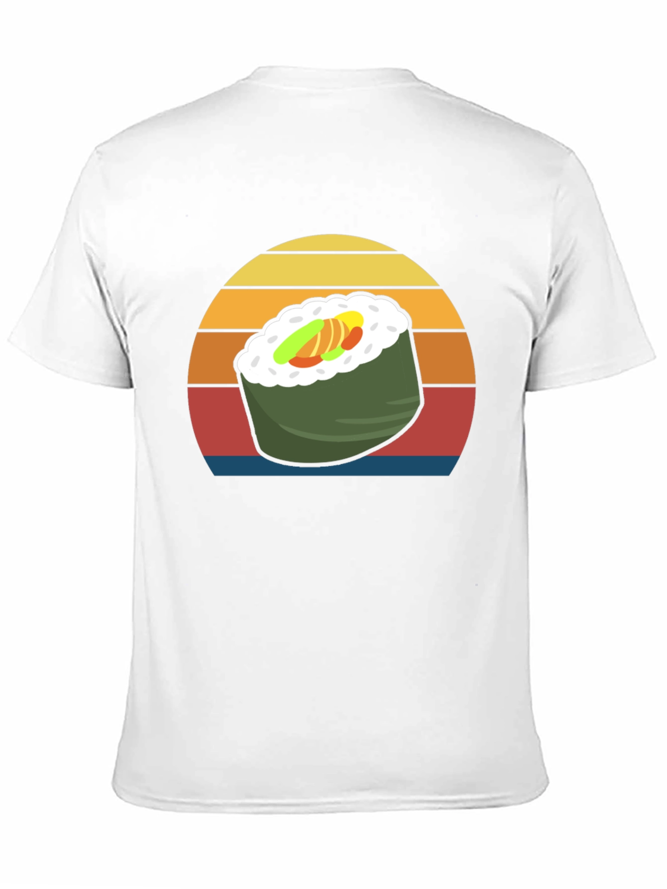 Sushi Roll Sunset Graphic Tee