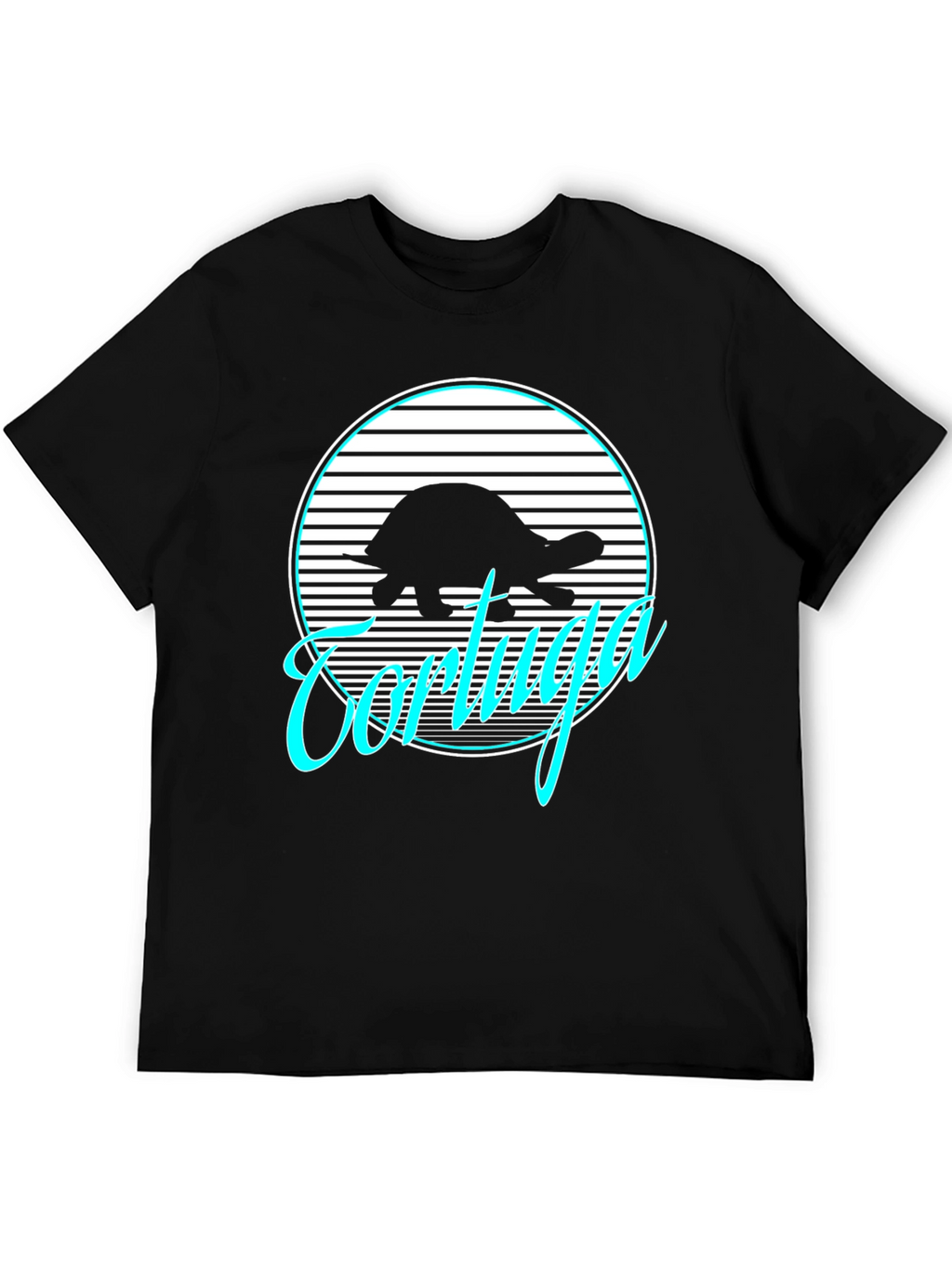 Tortuga Graphic Tee - Retro Turtle Shirt