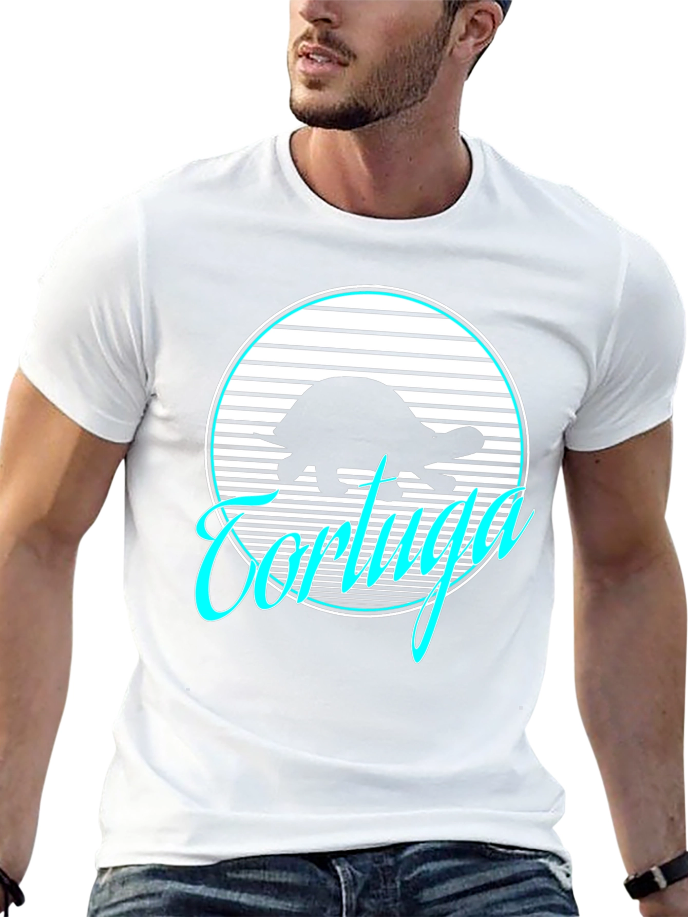 Tortuga Graphic Tee - Retro Turtle Shirt