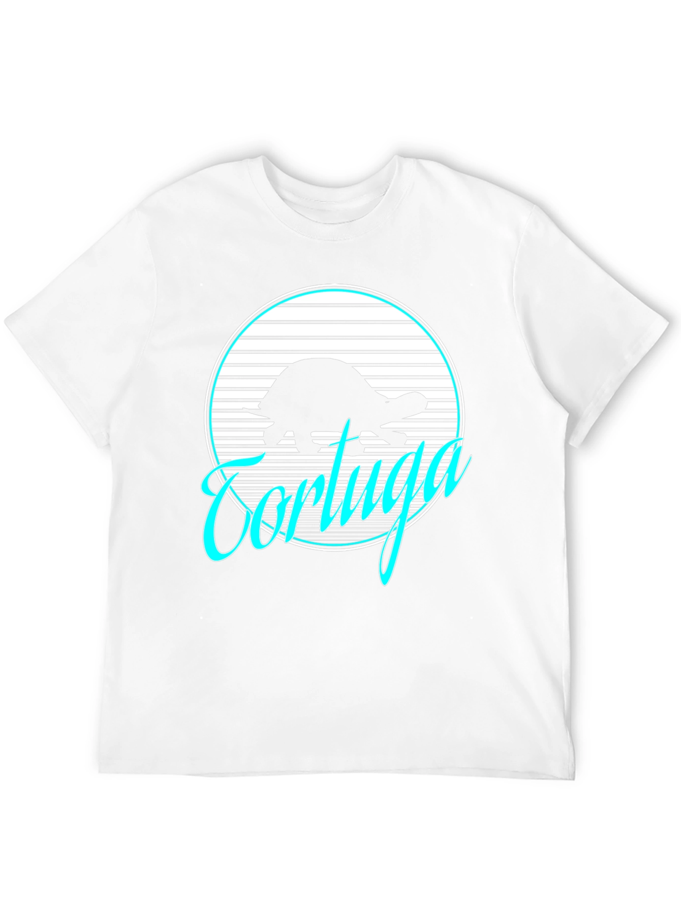 Tortuga Graphic Tee - Retro Turtle Shirt
