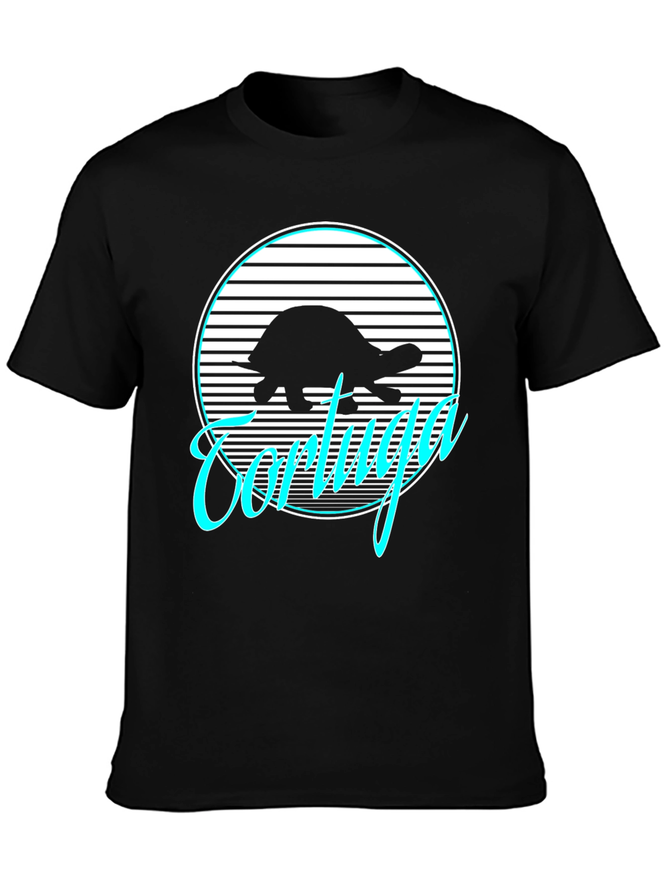 Tortuga Graphic Tee - Retro Turtle Shirt