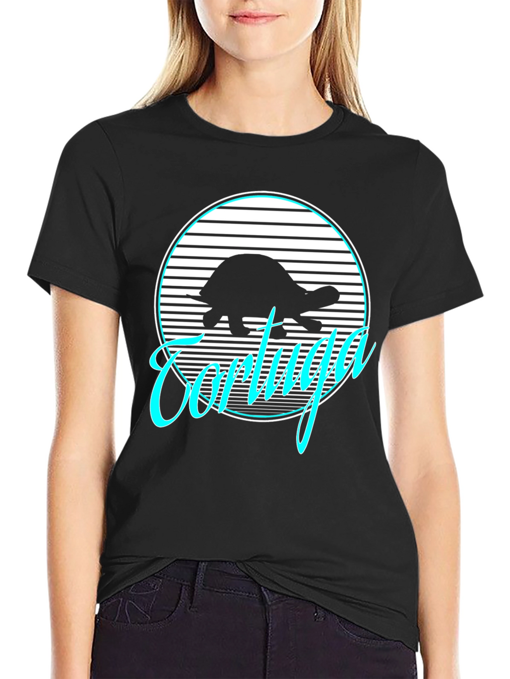 Tortuga Graphic Tee - Retro Turtle Shirt