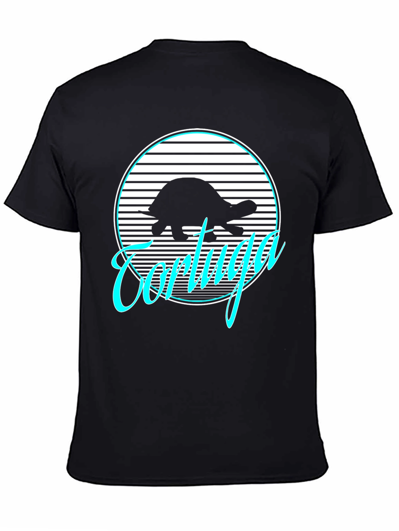 Tortuga Graphic Tee - Retro Turtle Shirt