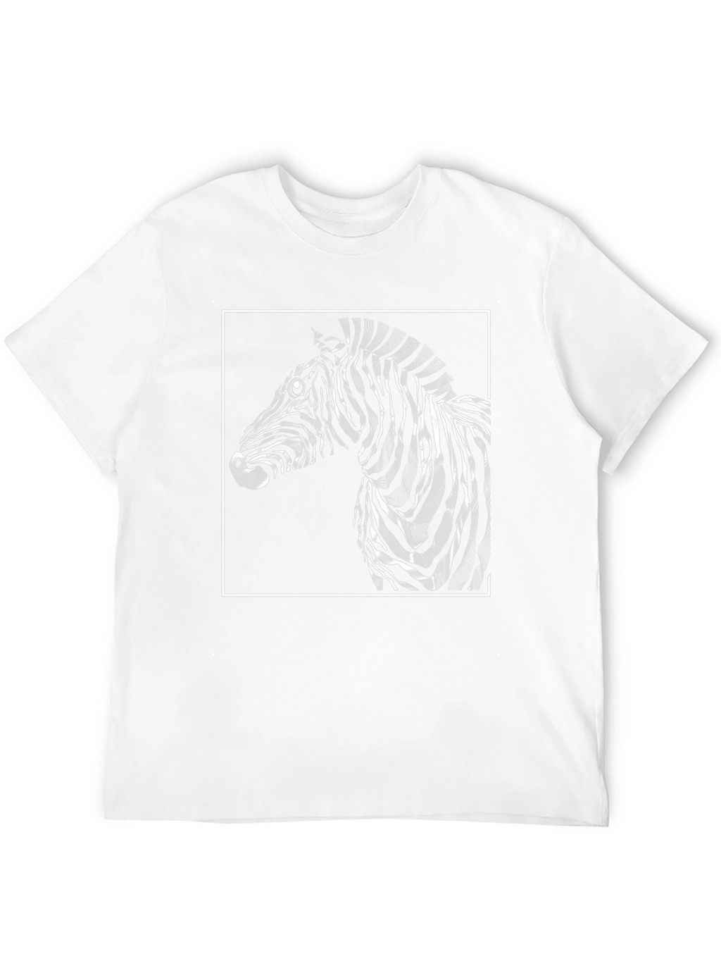 Zebra Graphic T-Shirt - Stylish Animal Print Tee