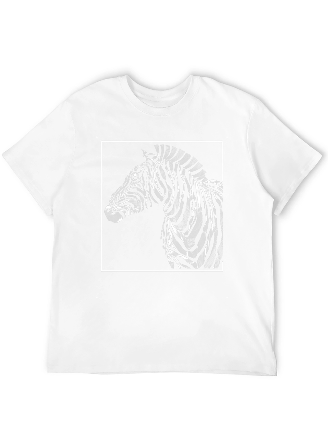 Zebra Graphic T-Shirt - Stylish Animal Print Tee