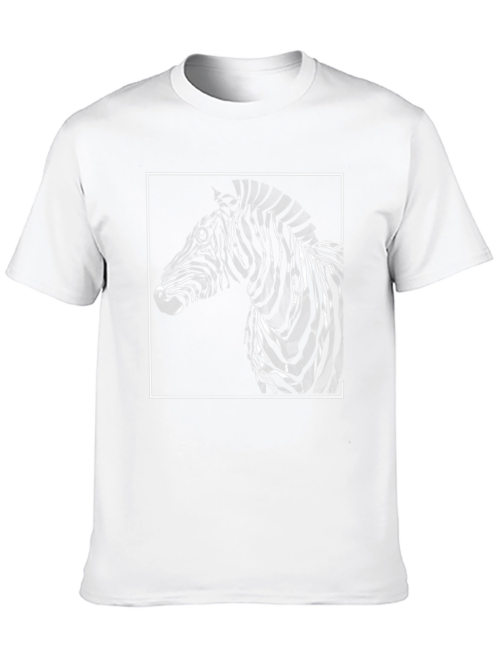 Zebra Graphic T-Shirt - Stylish Animal Print Tee