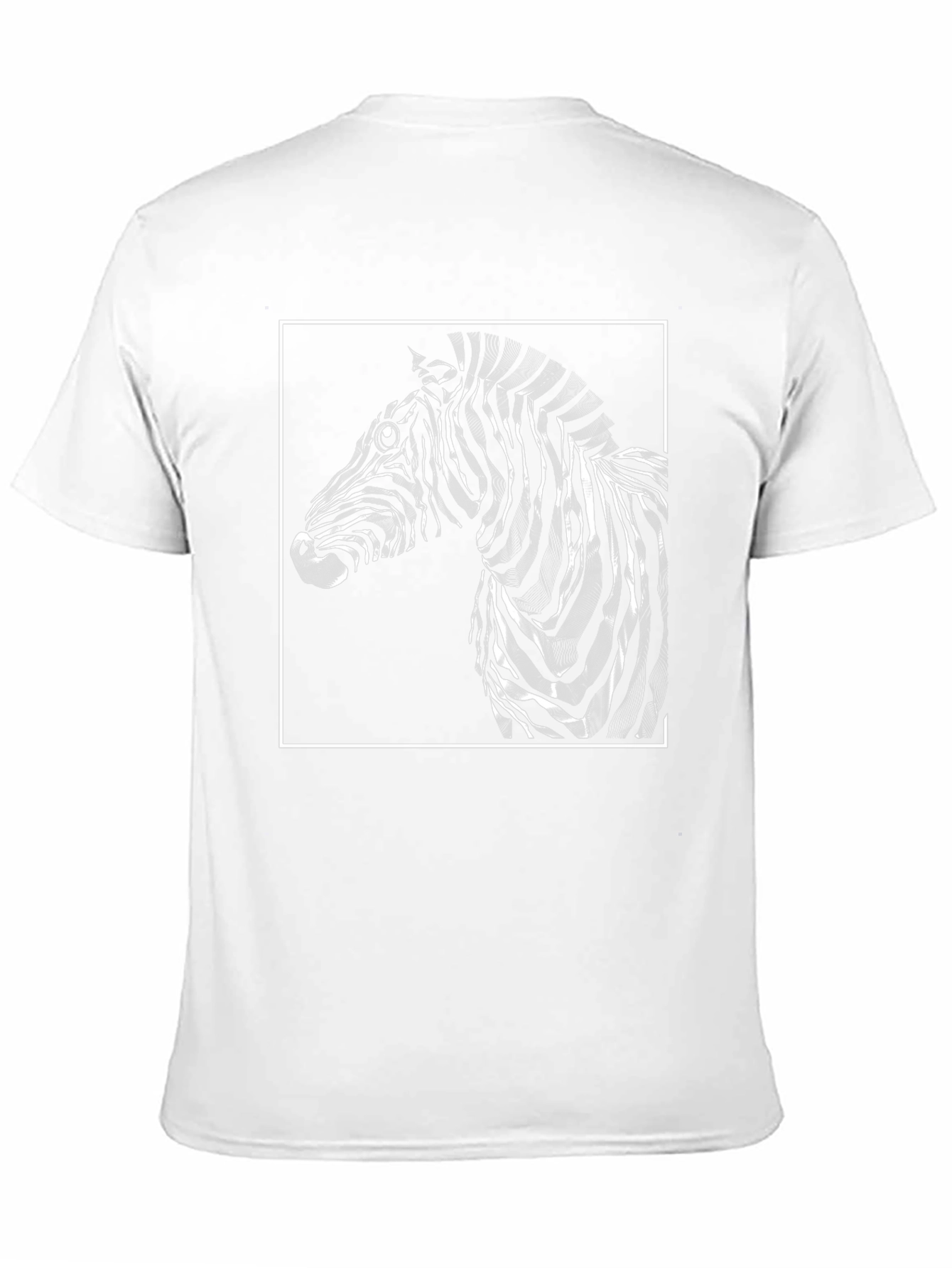 Zebra Graphic T-Shirt - Stylish Animal Print Tee