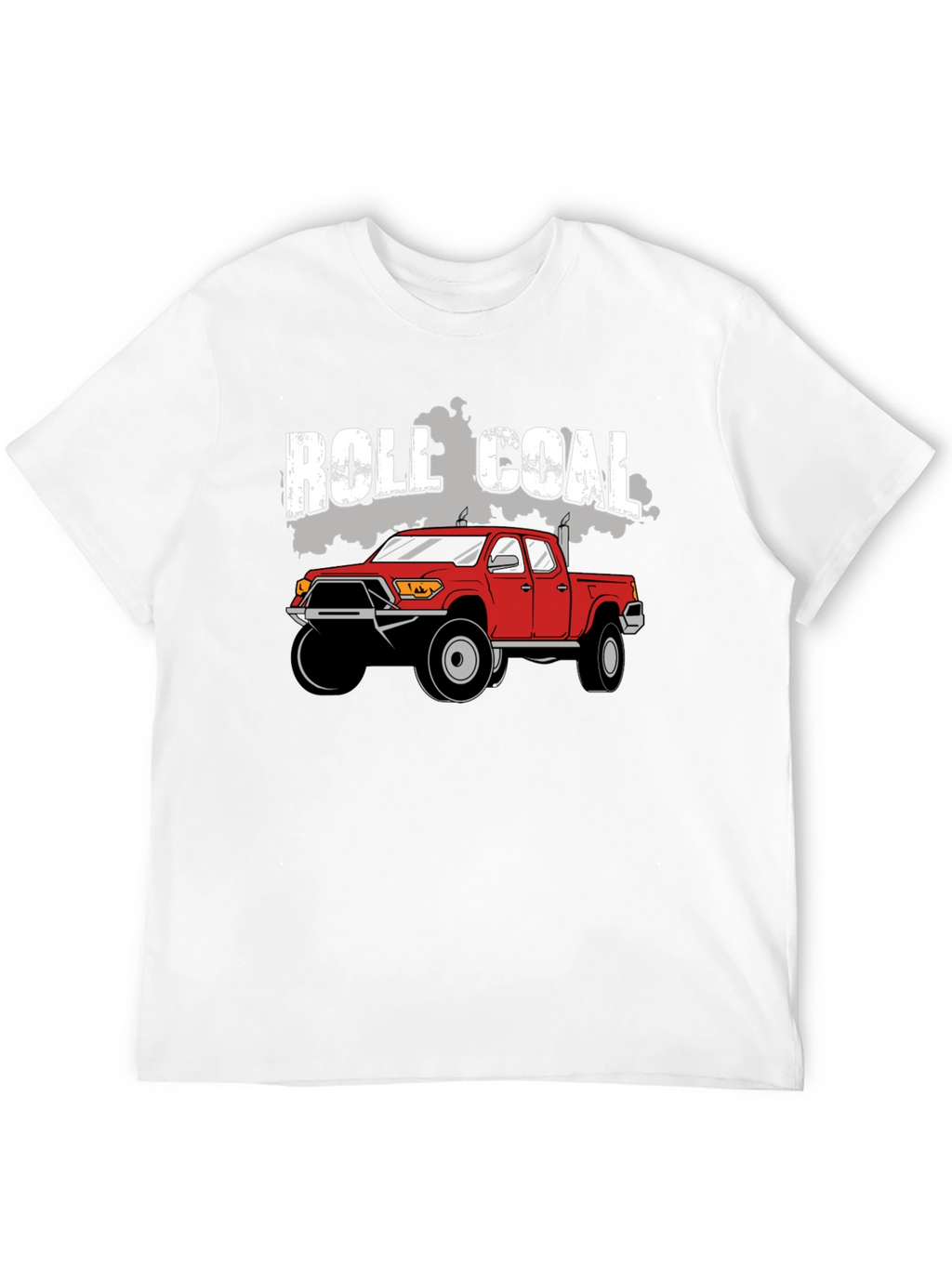 Roll Coal Truck Graphic T-Shirt