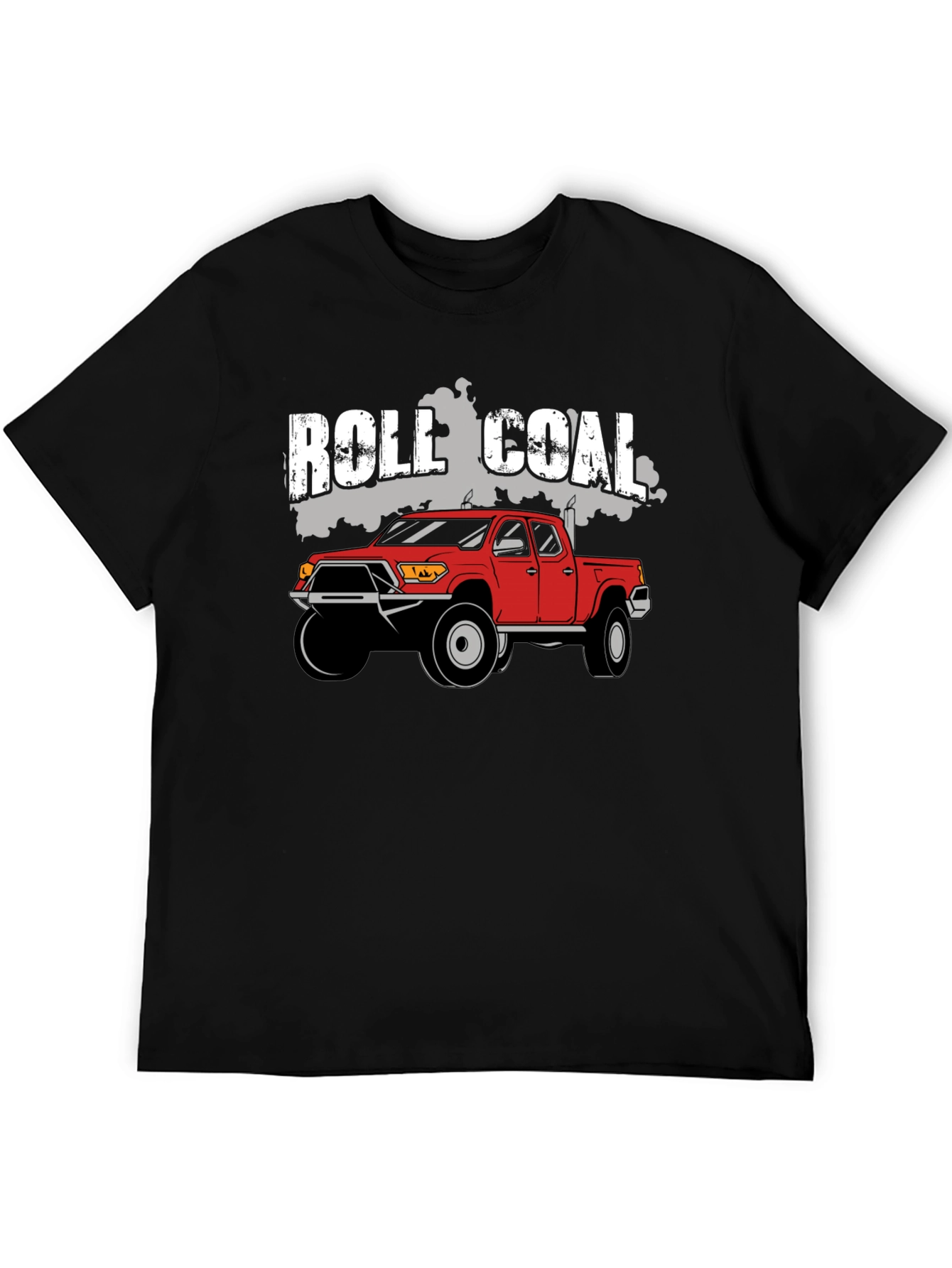 Roll Coal Truck Graphic T-Shirt
