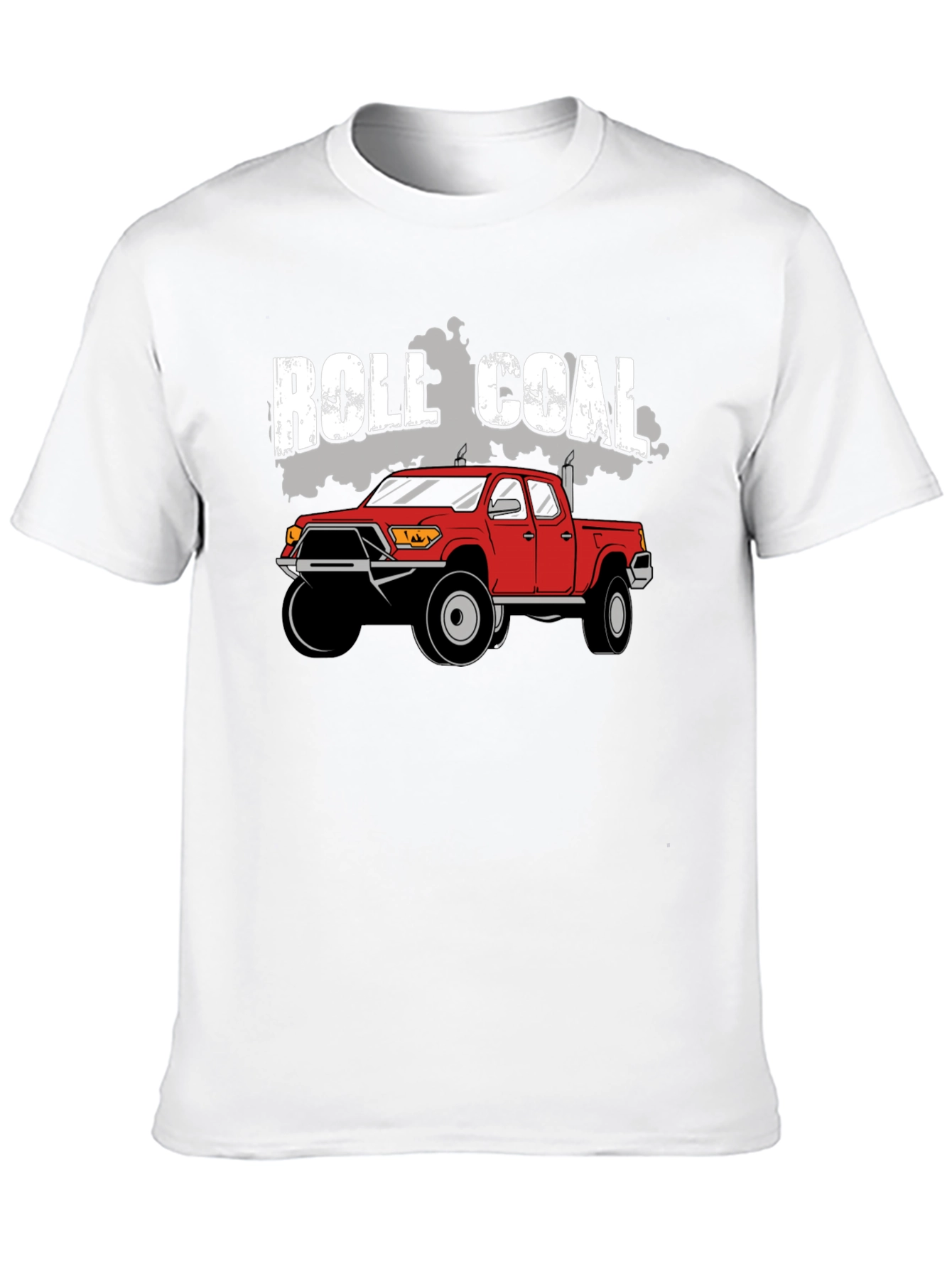Roll Coal Truck Graphic T-Shirt
