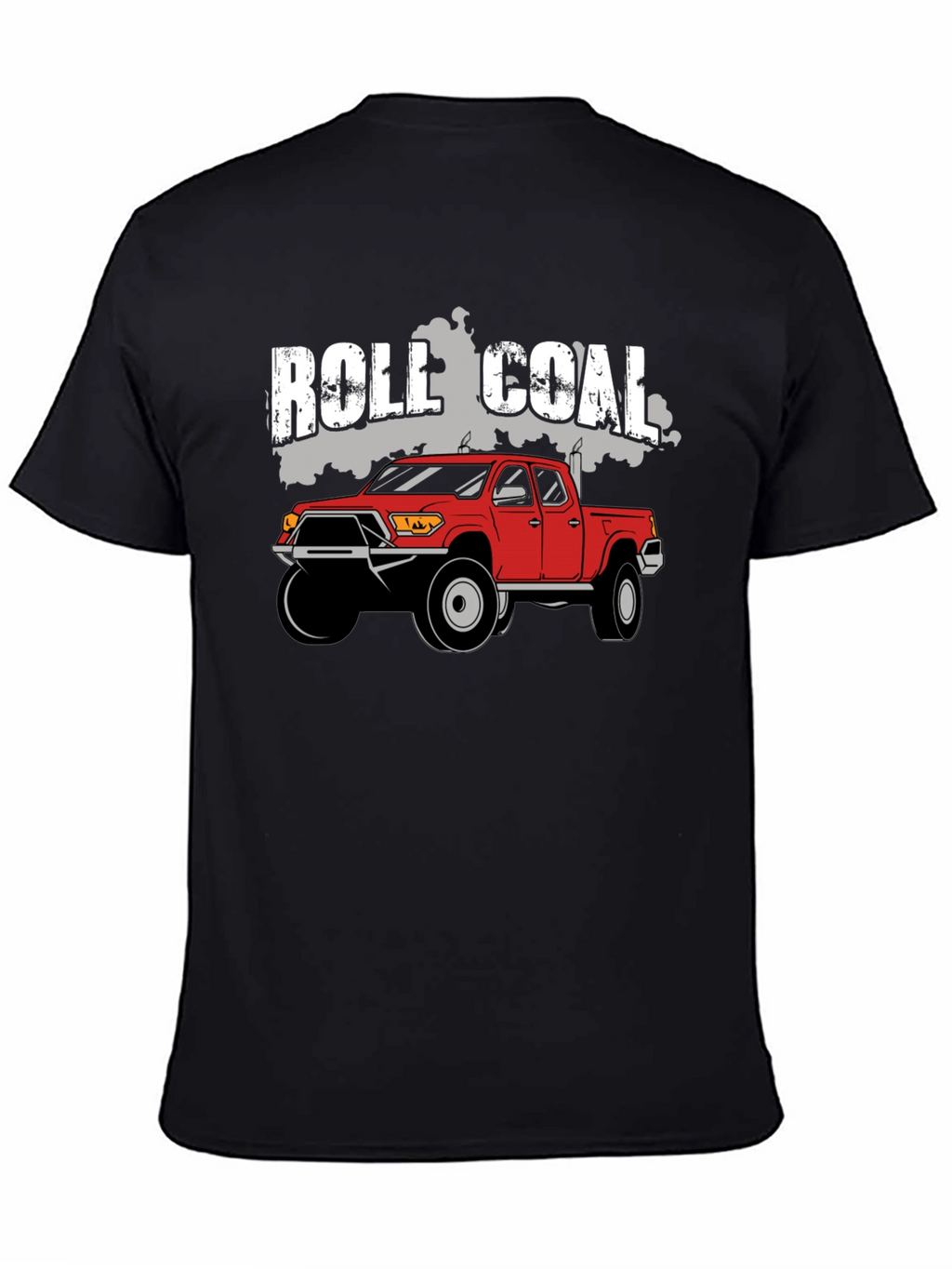 Roll Coal Truck Graphic T-Shirt