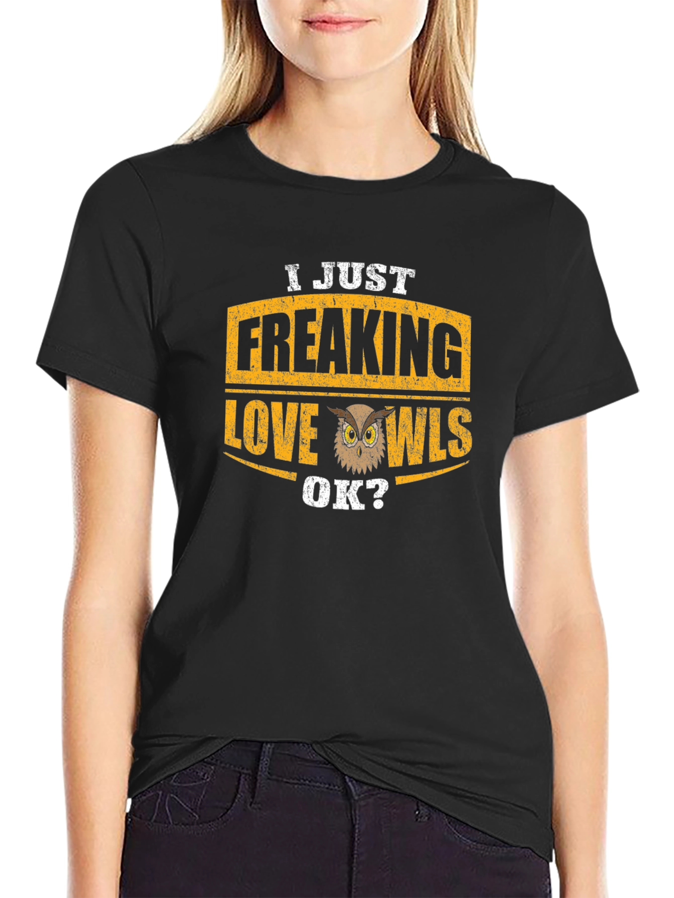 I Just Freaking Love Owls T-Shirt
