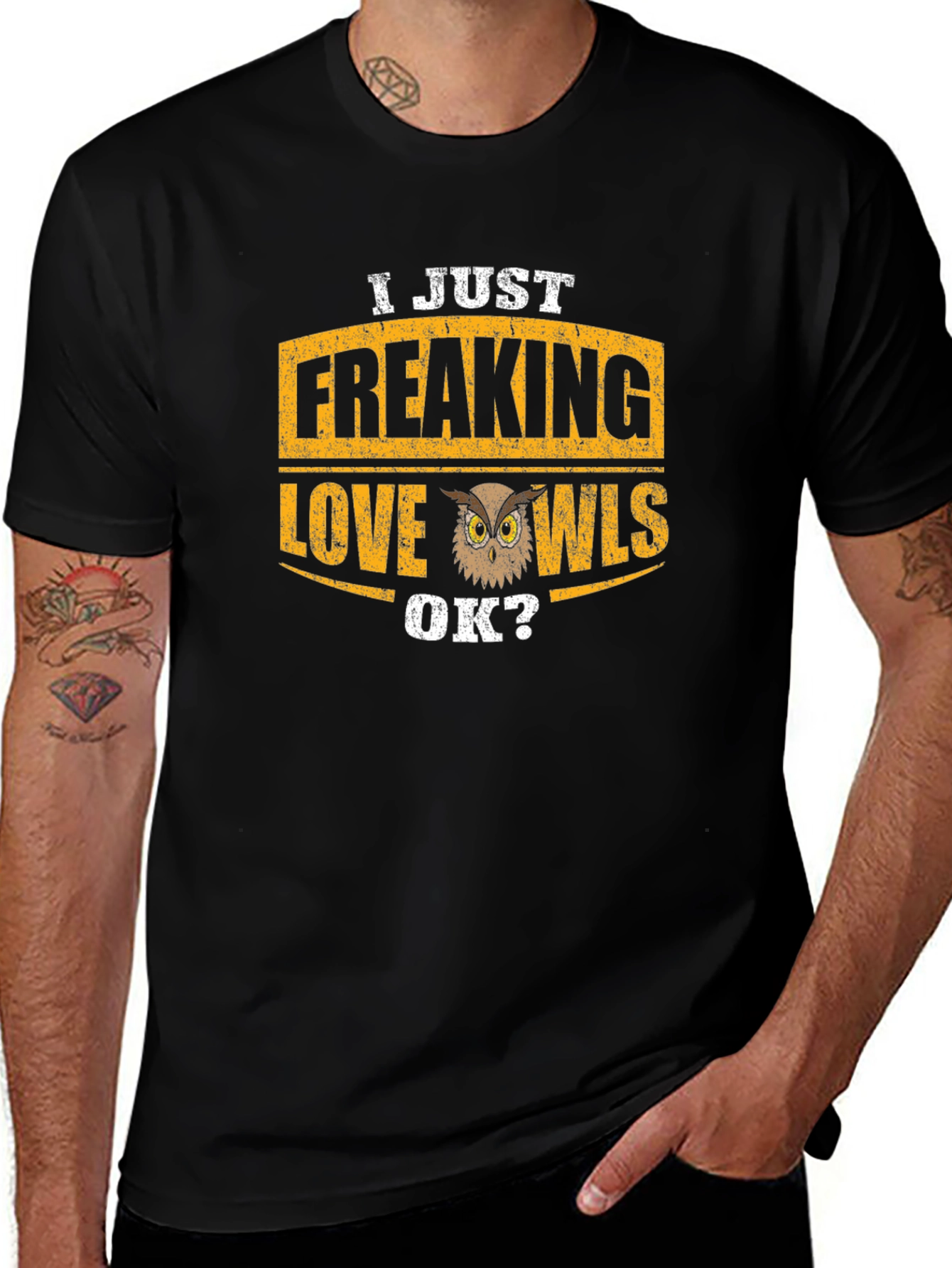 I Just Freaking Love Owls T-Shirt