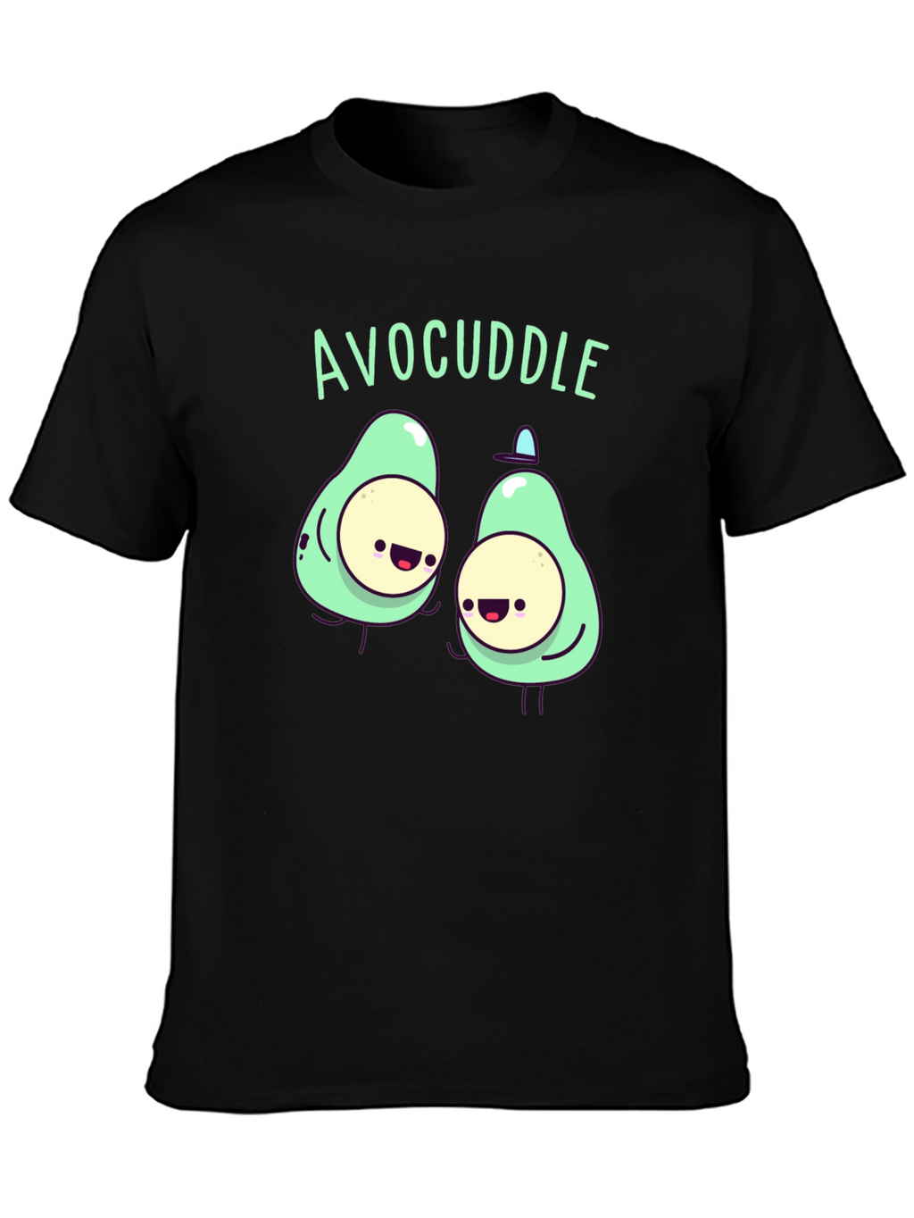 Avocuddle Black T-Shirt