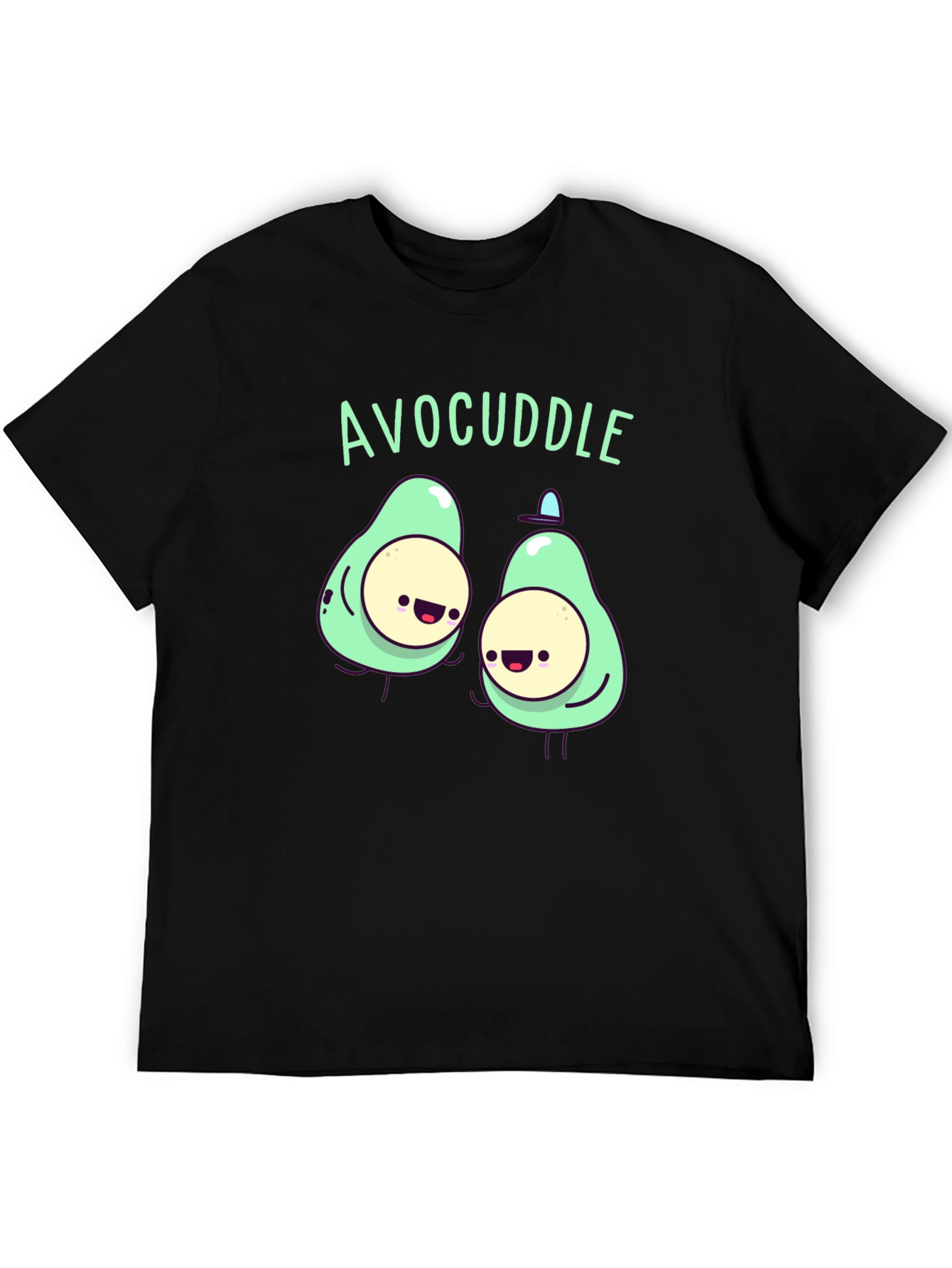 Avocuddle Black T-Shirt