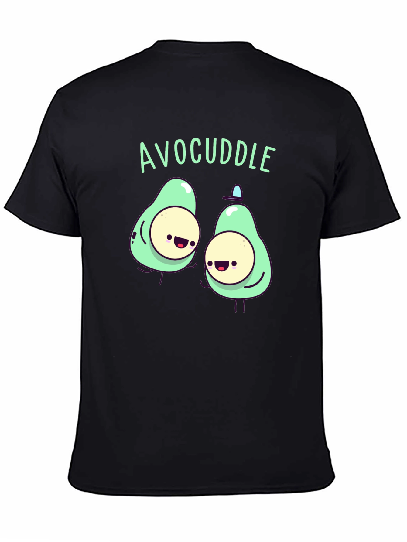 Avocuddle Black T-Shirt
