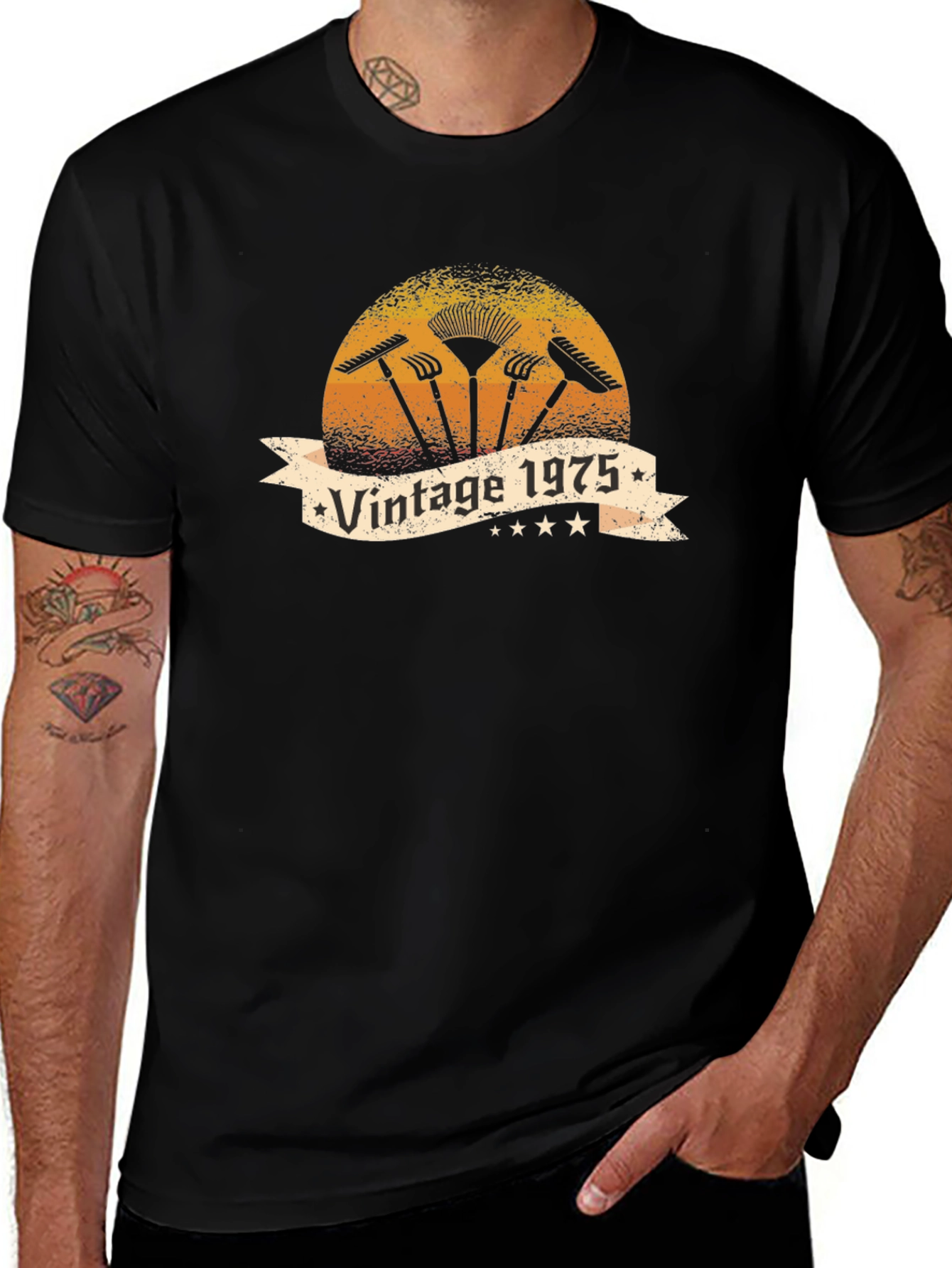 Vintage 1975 Gardening Tool T-Shirt