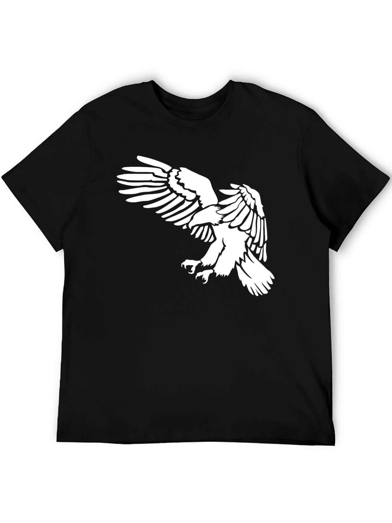 Black Eagle Graphic Tee - Mens Stylish T-Shirt