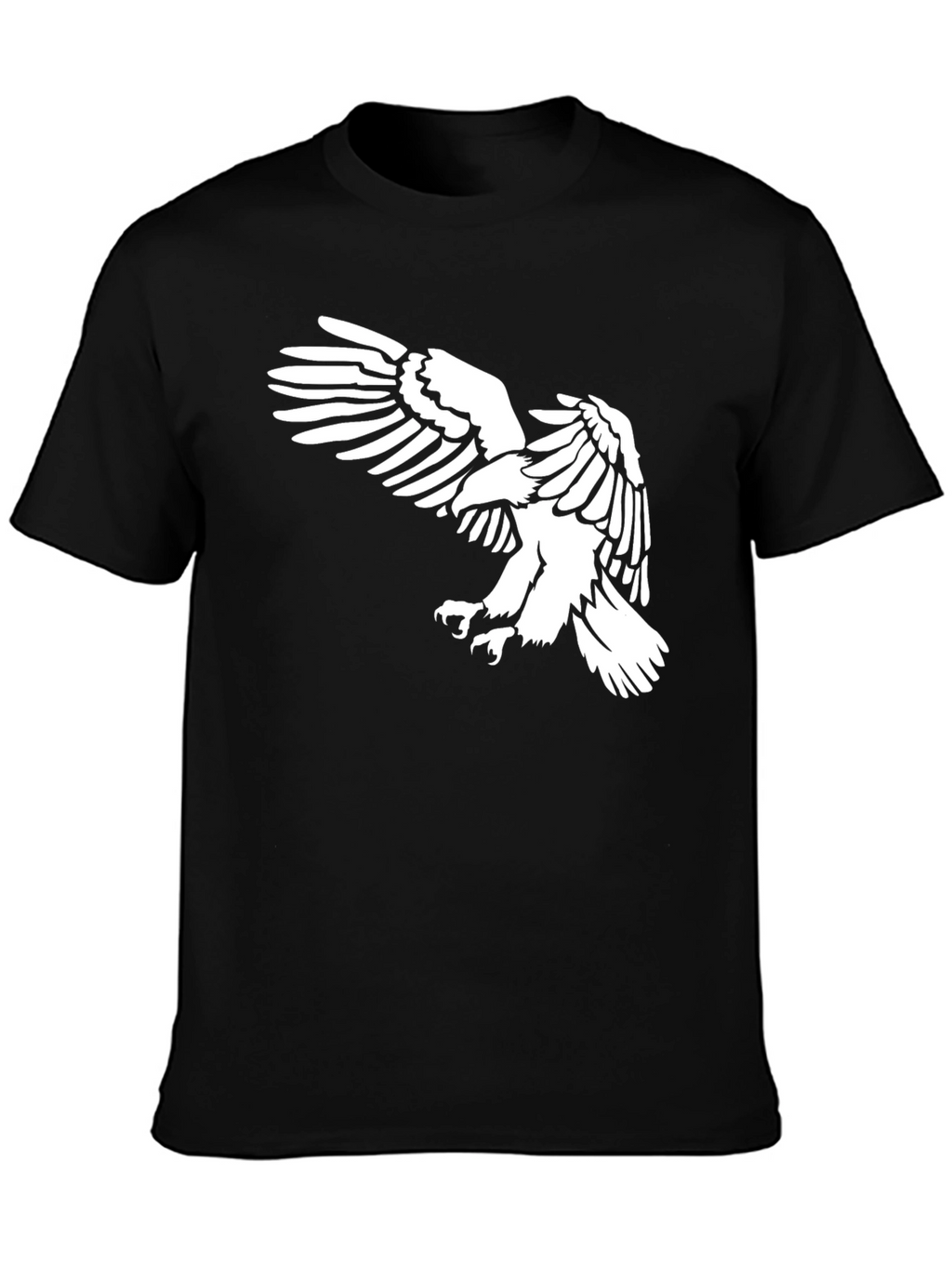Black Eagle Graphic Tee - Mens Stylish T-Shirt