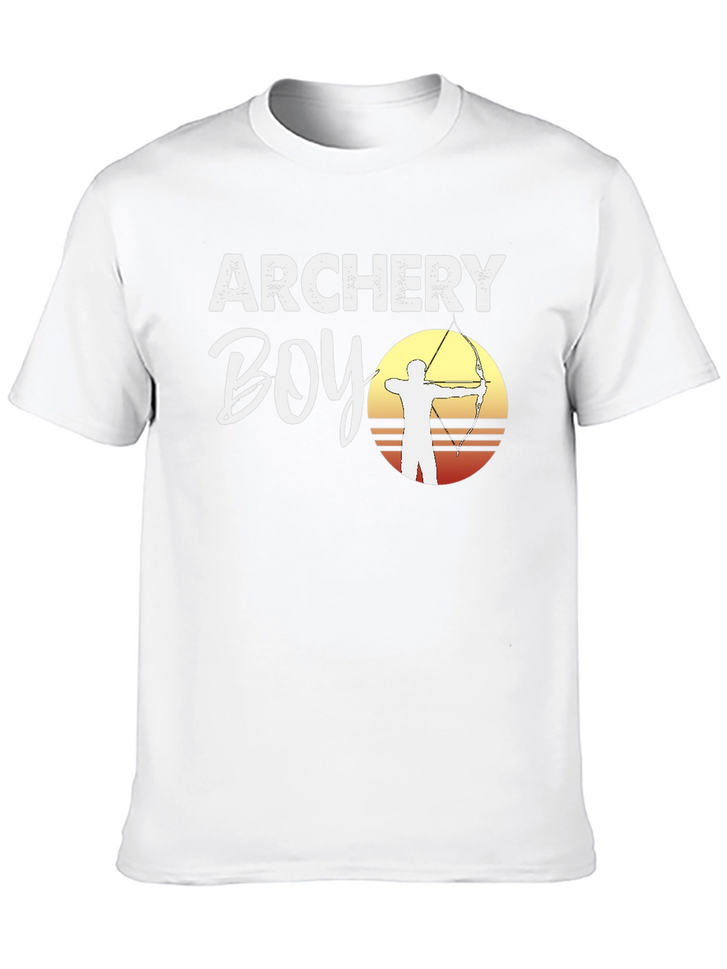 Archery Boy Graphic T-Shirt - Archer Silhouette Tee