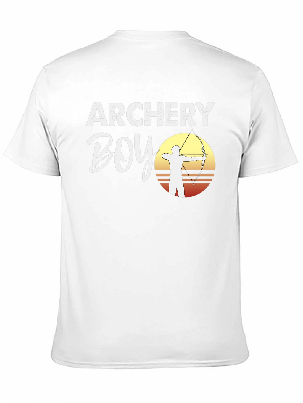 Archery Boy Graphic T-Shirt - Archer Silhouette Tee