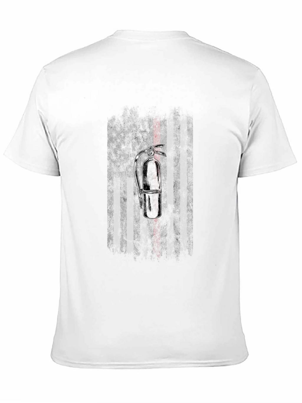 Firefighter American Flag T-Shirt