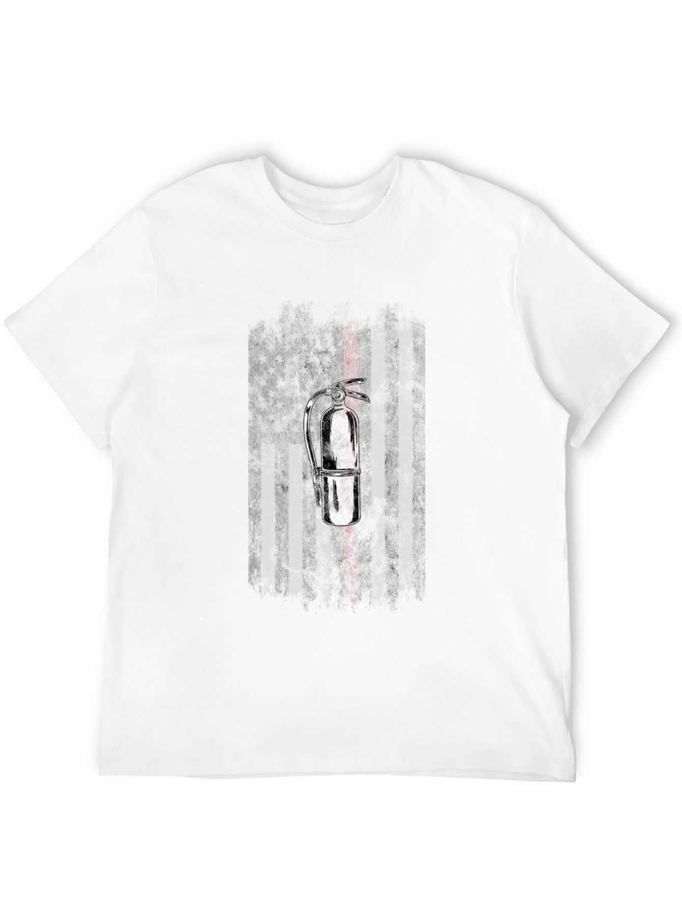 Firefighter American Flag T-Shirt