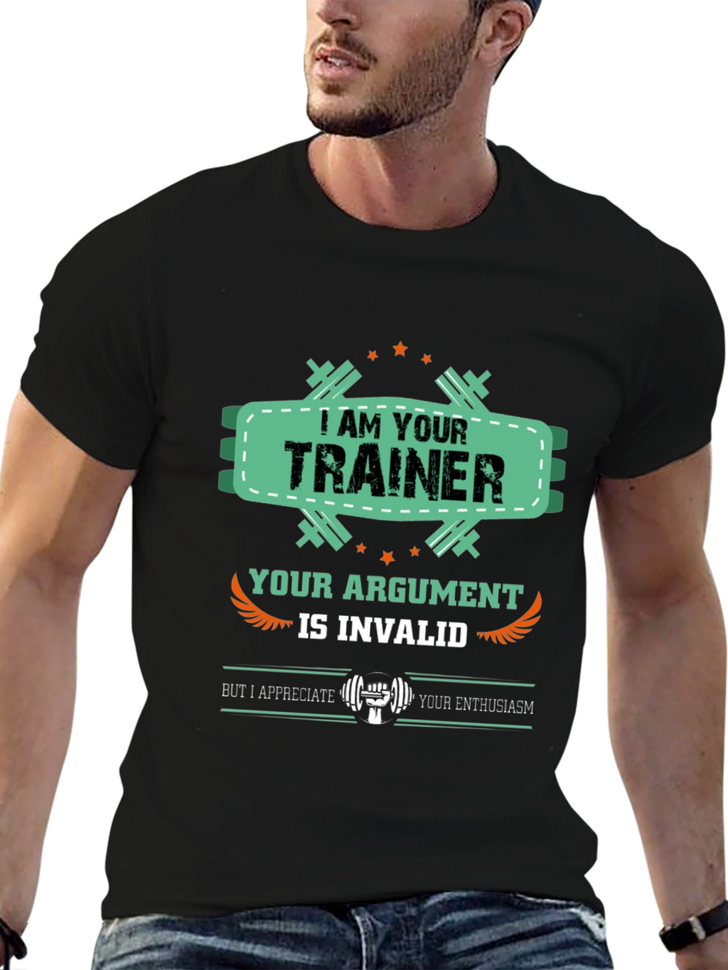 I Am Your Trainer Gym T-Shirt