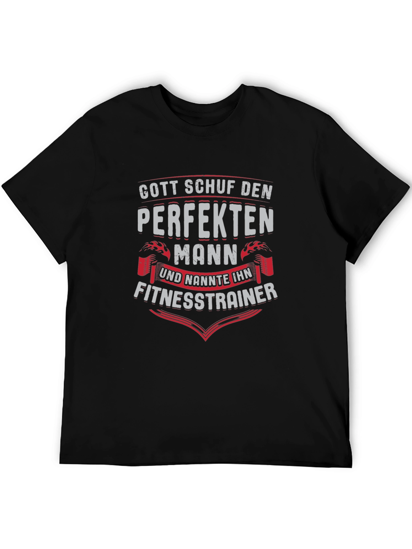 Fitness Trainer Perfect Man T-Shirt