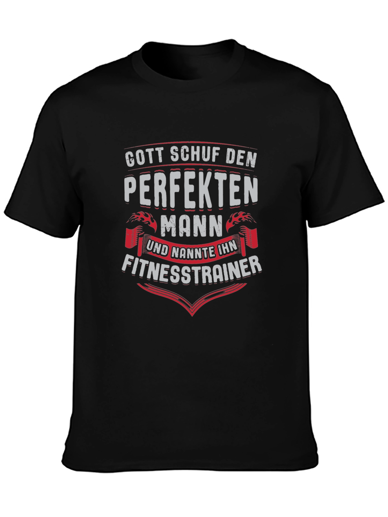 Fitness Trainer Perfect Man T-Shirt
