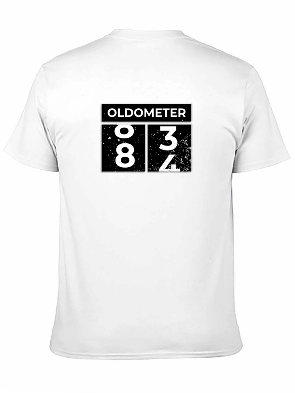 Oldometer 83 to 84 Funny Birthday T-Shirt