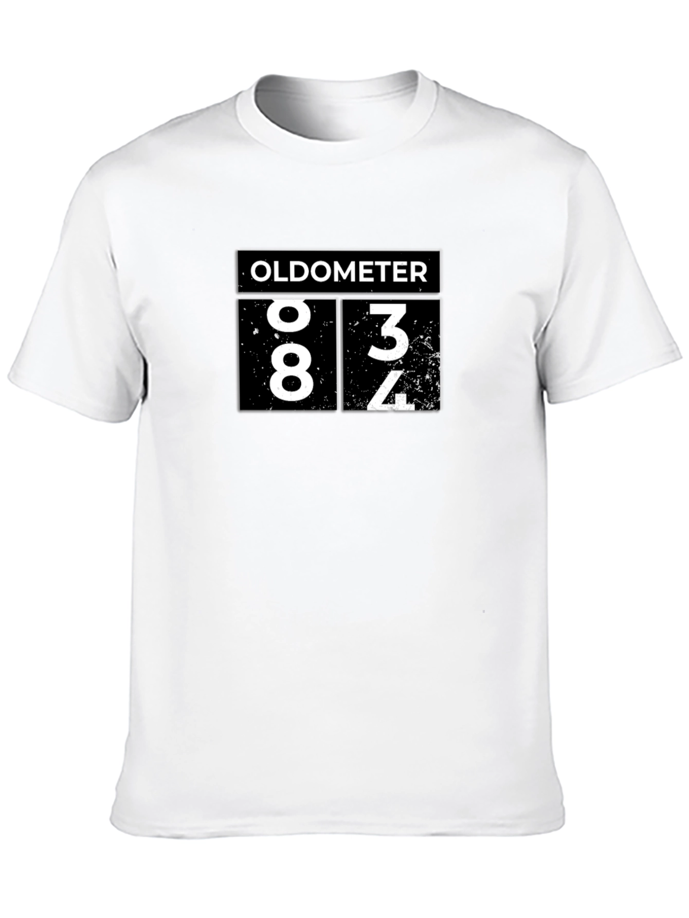 Oldometer 83 to 84 Funny Birthday T-Shirt