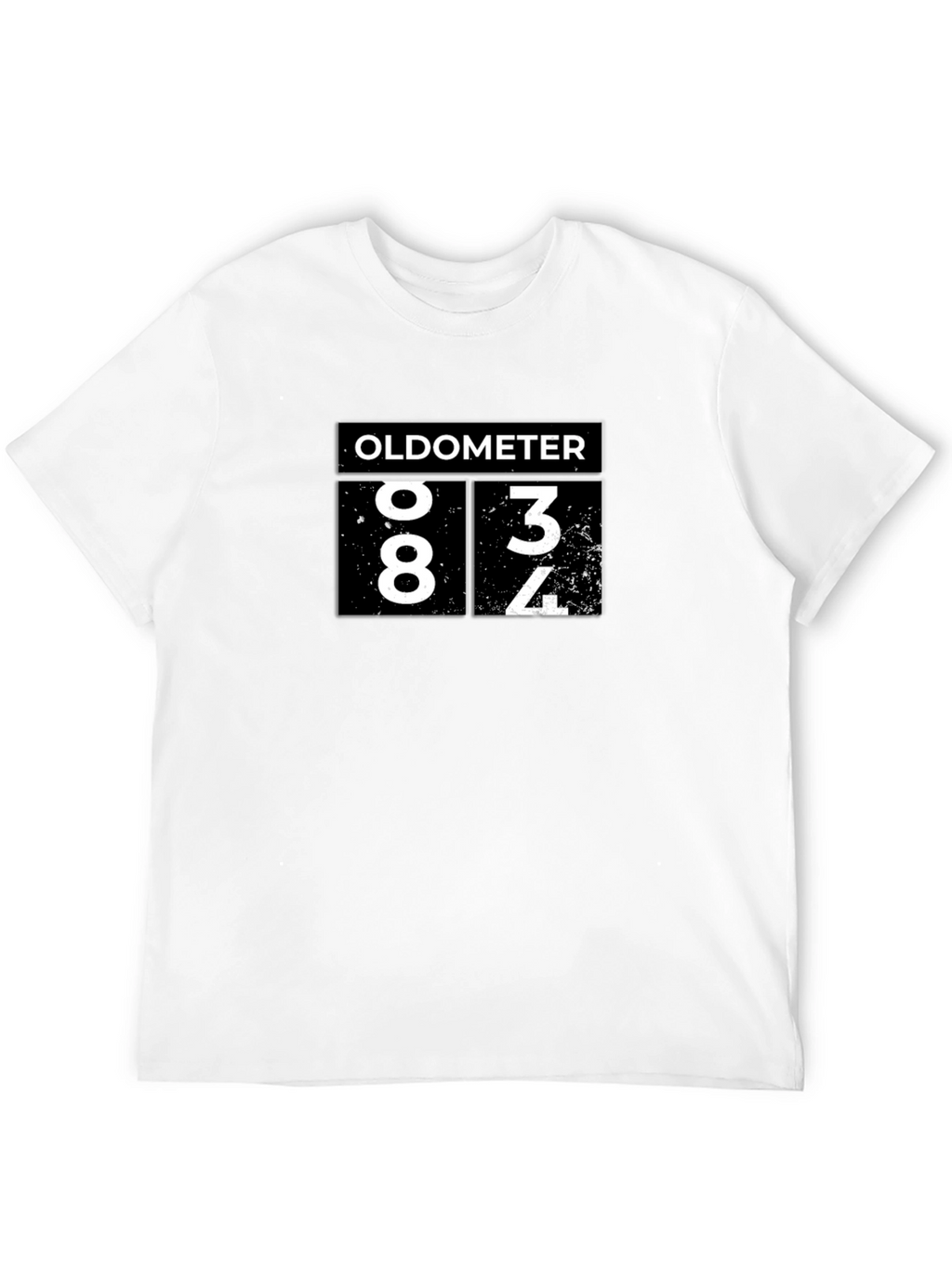 Oldometer 83 to 84 Funny Birthday T-Shirt