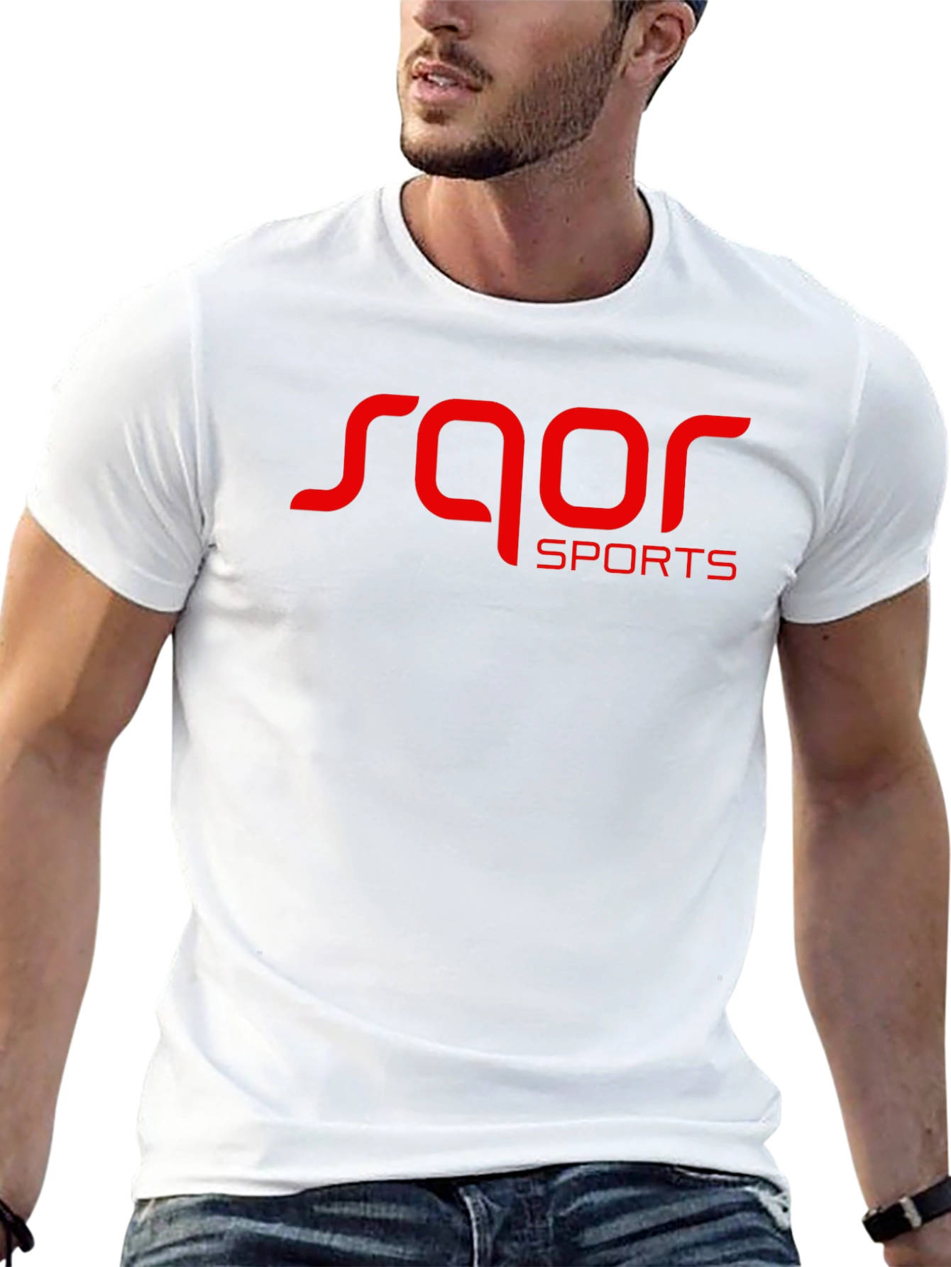 SQOR Sports Black T-Shirt - Mens Athletic Wear