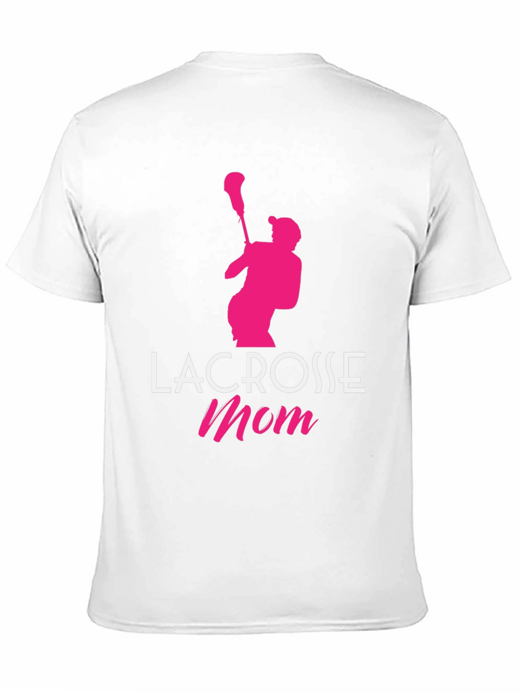Lacrosse Mom Graphic Tee - Black