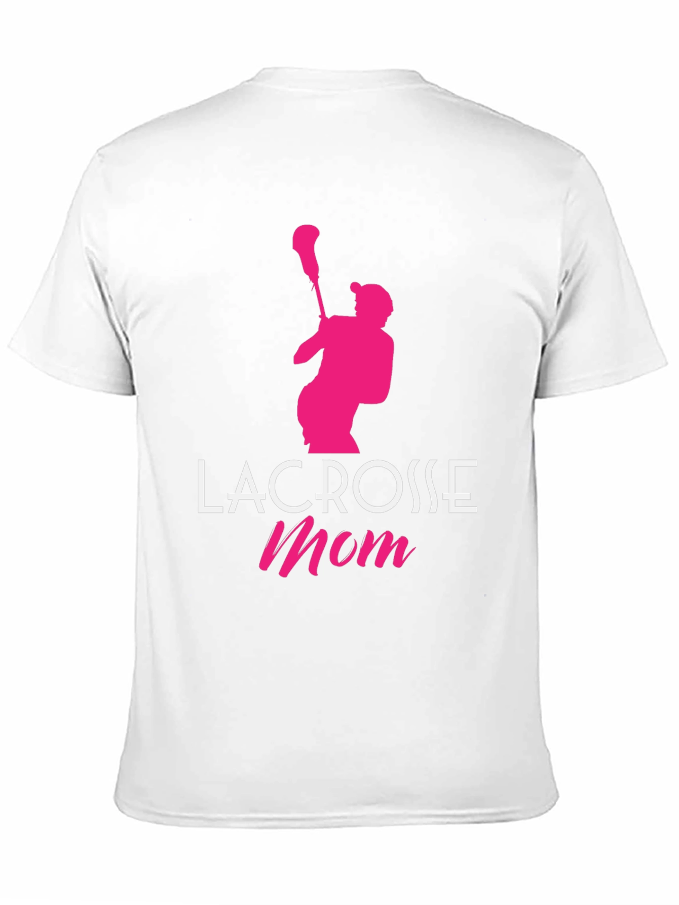 Lacrosse Mom Graphic Tee - Black