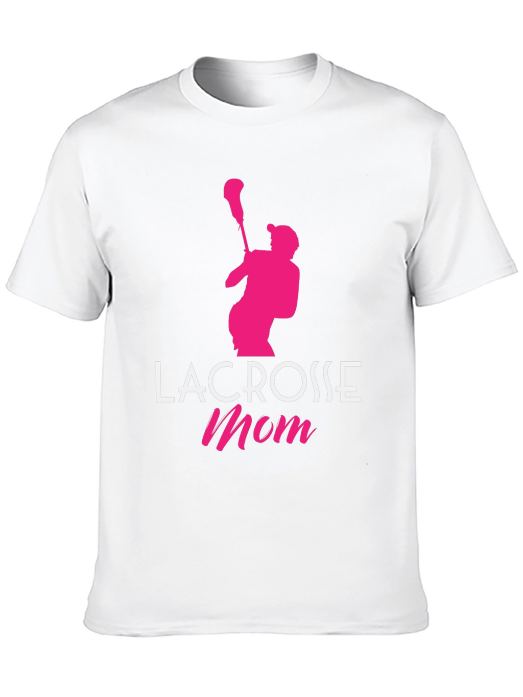 Lacrosse Mom Graphic Tee - Black