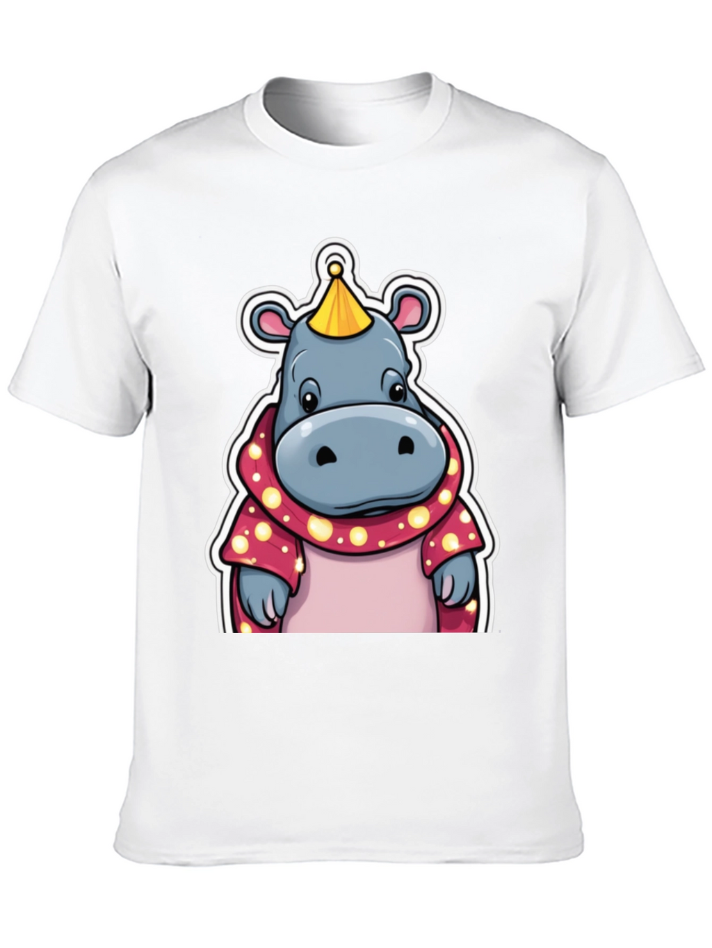 Cartoon Hippo T-Shirt