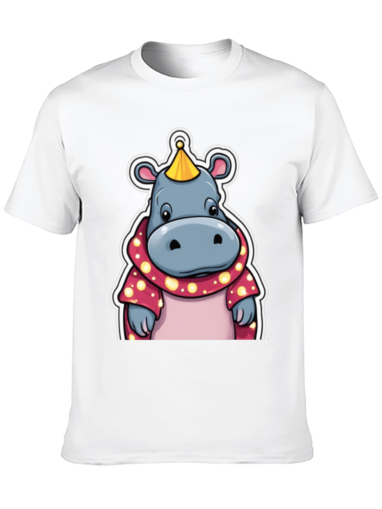Cartoon Hippo T-Shirt