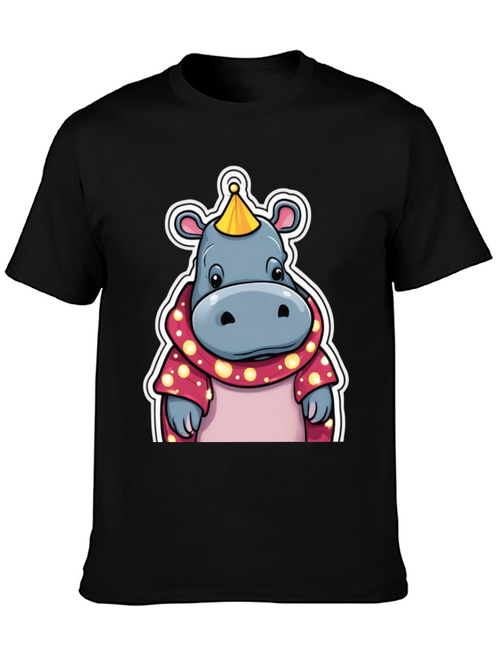 Cartoon Hippo T-Shirt